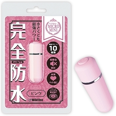 完全防水 絶対イカせるマイクロミニ (ピンク)(ローター) 完全防水 絶対イカせるマイクロミニ (ピンク)(ローター)