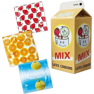 ミニパック ミックス (3個入り)(コンドーム) ミニパック ミックス (3個入り)(コンドーム)