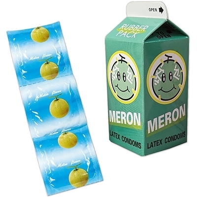 ミニパック メロン (3個入り)(コンドーム) ミニパック メロン (3個入り)(コンドーム)