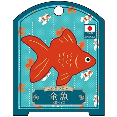 NipponのCONDOM (金魚 3個入×6個セット)(コンドーム) NipponのCONDOM (金魚 3個入×6個セット)(コンドーム)