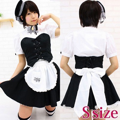 Newミアカフェ・ミアリラミニ制服(立て襟) S(コスプレ衣装) Newミアカフェ・ミアリラミニ制服(立て襟) S(コスプレ衣装)