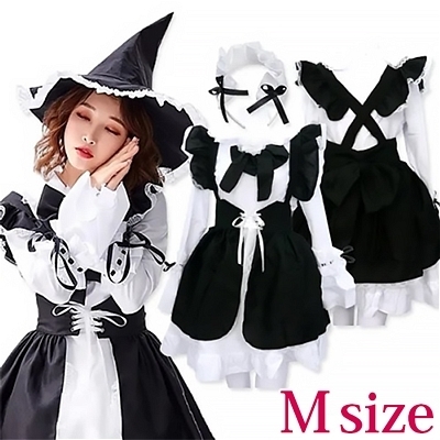 魔女メイド (Mサイズ)(コスプレ衣装) 魔女メイド (Mサイズ)(コスプレ衣装)