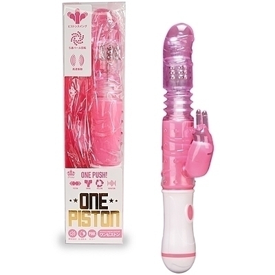 ONEPISTON (ピンク)(バイブ(電動こけし)) ONEPISTON (ピンク)(バイブ(電動こけし))