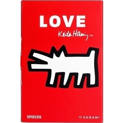 キースへリングスムース (5個入り)(コンドーム) キースへリングスムース (5個入り)(コンドーム)