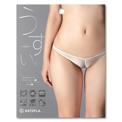 うすい。−usui− 食い込みセンターギャザーショーツ M (白) うすい。−usui− 食い込みセンターギャザーショーツ M (白)