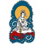 タトゥーシール 白衣観音(タトゥー・刺青シール) タトゥーシール 白衣観音(タトゥー・刺青シール)